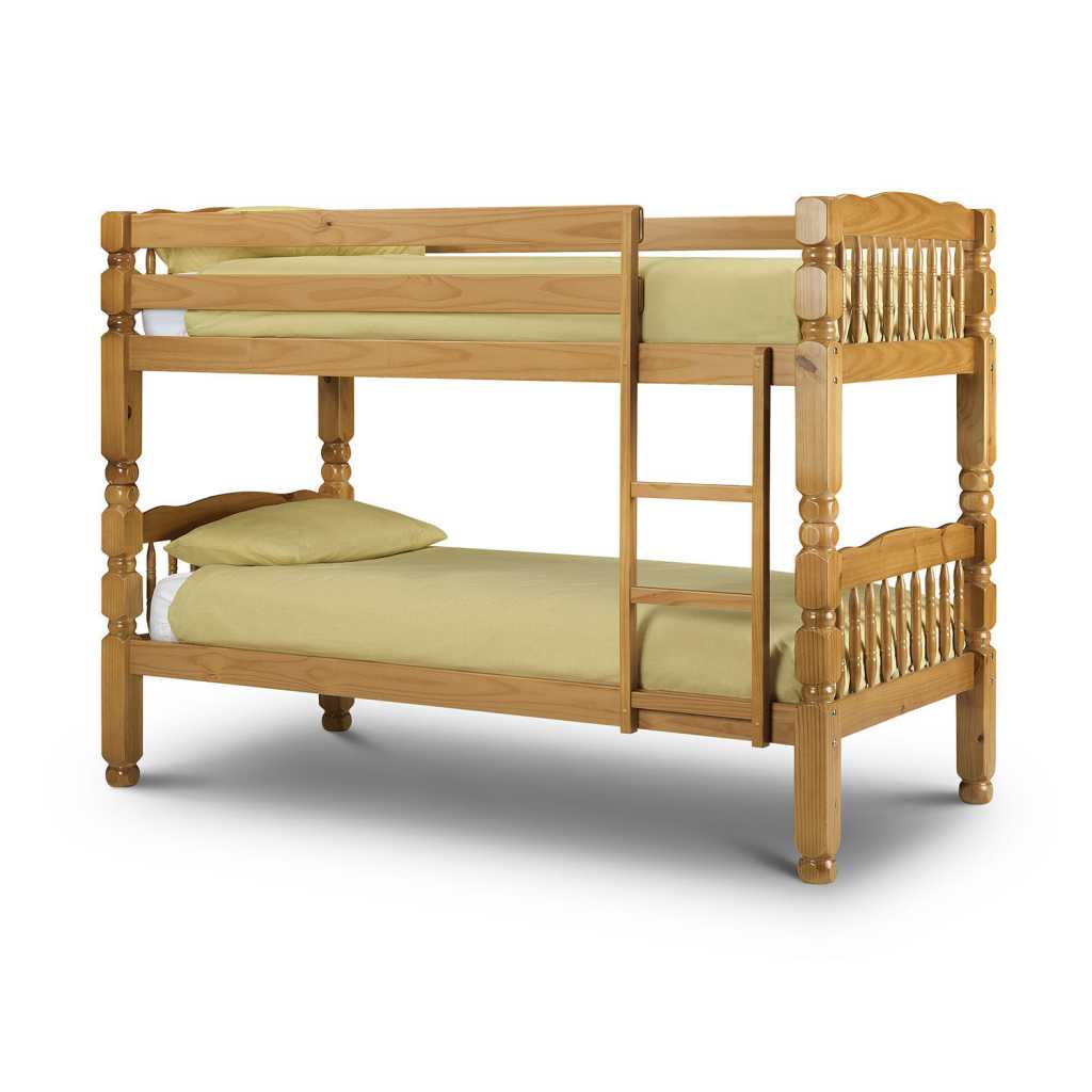 solid chunky pine bunk bed Affordable Furnishings